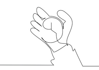 a hand with a clock starts the time