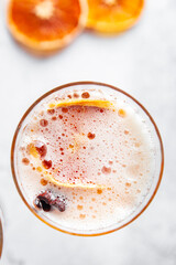 christmas cocktail mulled wine, grog wine with spices new year drink ginger cinnamon vaniil...