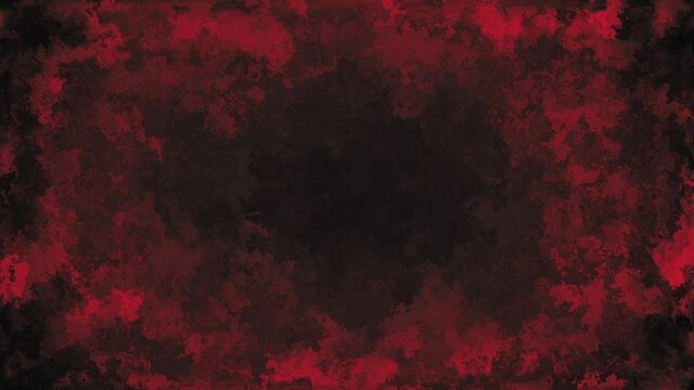 Dark red grunge texture. Animated seamless looping creepy background.