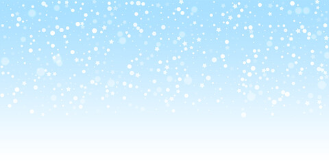 Magic stars random Christmas background. Subtle fl