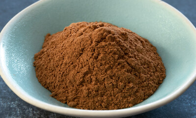 Carob Powder in a Bowl