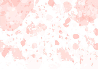 Terrazzo modern abstract template. Pink texture