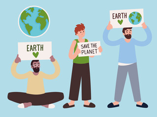 men save the planet