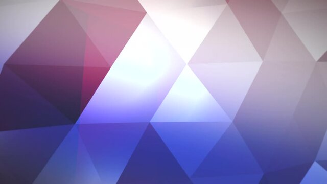 Blue and purple triangles pattern, motion abstract business and corporate style background