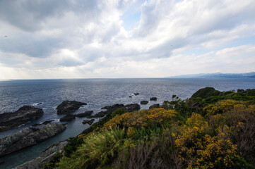 潮岬灯台から眺める太平洋