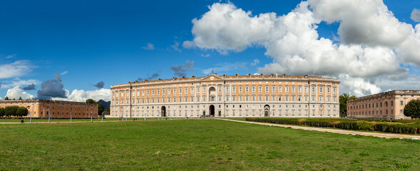 Aussenansicht des Palazzo Reale di Caserta in der Nähe von Neapel