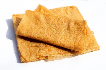 Khanom La.  South of Thailand snack made from rice flour