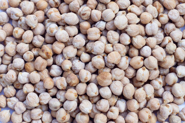 Chick Pea background.  Close up