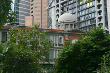 Former French Mission building is a declared monument located on Government Hill. 18 sept 2004