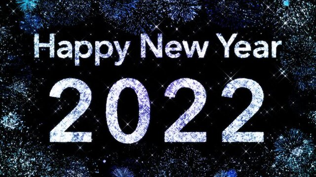 2022 happy new year loop material