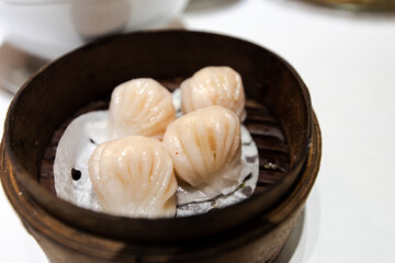 Popular chinese dim sum hakaw