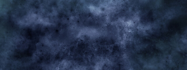 Distant planet elements of this image furnished by NASA, Night landscape with colorful Milky Way background with stars, Beautiful Universe. Space.