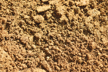 Soil background.Preparing cultivated area concept.