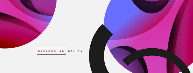 Original graphic wallpaper. Essential complex background. Movement concept composition vector illustration for wallpaper banner background or landing page