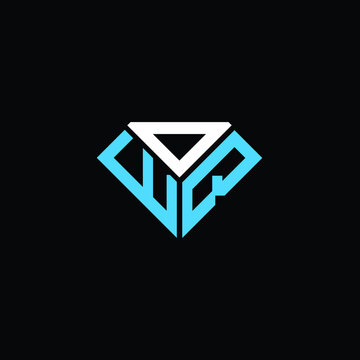 EDQ letter logo creative design. EDQ unique design, EOQ letter logo creative design. EOQ unique design