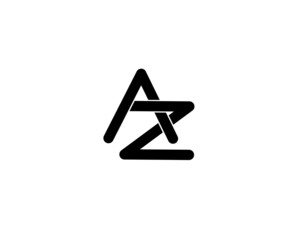 Az za a z letter logo