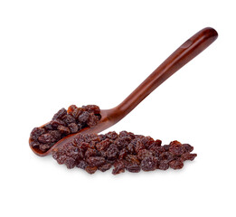 Fototapeta premium Dried raisins isolated on white background