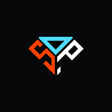 SDP letter logo creative design. SDP unique design, SOP letter logo creative design. SOP unique design