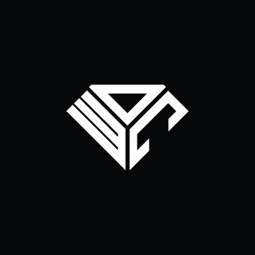 WDC letter logo creative design. WDC unique design, WOC letter logo creative design. WOC unique design