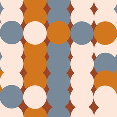 Sequins or confetti seamless pattern