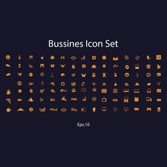 Business icons set. Icons for business, management, finance, strategy, marketing.
