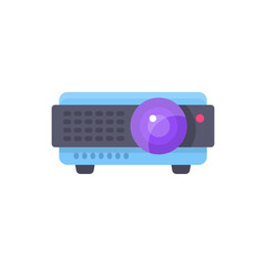 Projector icon in vector. Logotype;