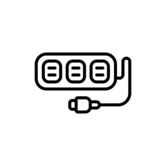 Usb Port icon in vector. Logotype;