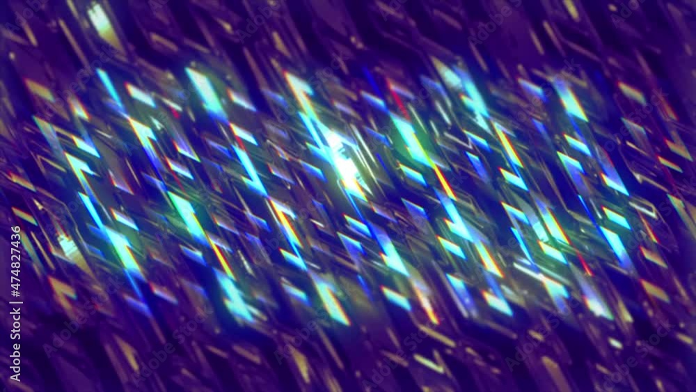 Poster purple glitter festive defocused lights background. motion. brilliant magic pattern with shimmering 