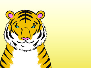 年賀状・謹賀新年・虎・寅・お正月