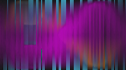 Glitch distorted geometric background . Modern art design . Noise destroyed glitched poster . Trendy defect error background with speed lines . Glitched artwork  .Broken effect .vector 