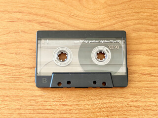 古いカセットテープのB面_俯瞰