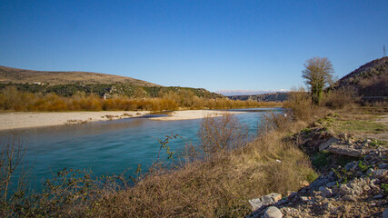 Obraz premium Fluss Neretva
