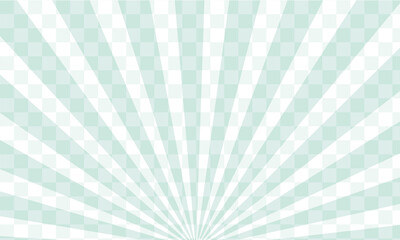 背景　ポップ　宣伝　放射状　緑色