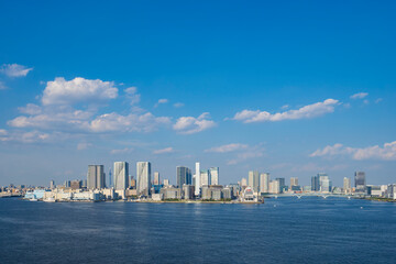 Fototapeta premium 【都市景観】東京臨海副都心の景観
