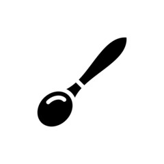spoon, cutlery, baby, icon in vector. Logotype