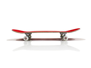 skateboard on a white background © pornchai