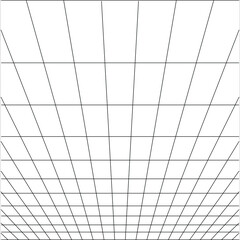Perspective Lines for Background. Vector Illustration