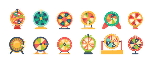 Roulette wheel fortune gaming, jewelry, with bonuses horoscope money set