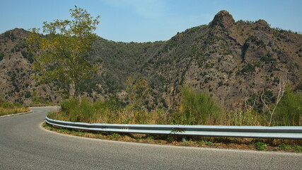 Landscape in Parco Nazionale del Vesuvio, Italy, Europe
