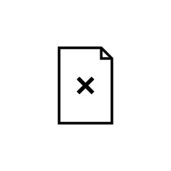 Copy icon, signs icon with cancel sign icon