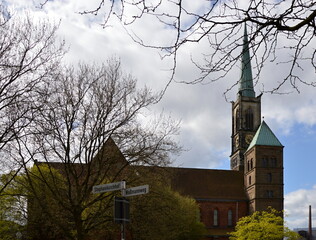 Historische Kirche in der Hanse Stadt Bremen