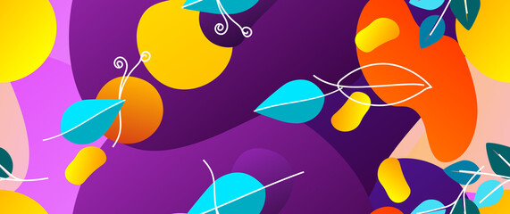 Bold Pattern Tropical Leaf Jungle Modern Motif