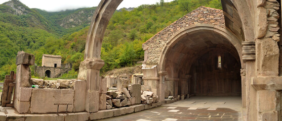 an old armenian churches fragments of artitechture