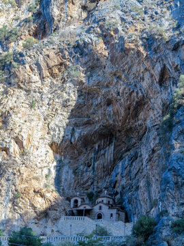 Monastery of Saint Eleousa in Aitoloakarnania of Greece
