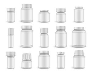 Medicine Bottle Set