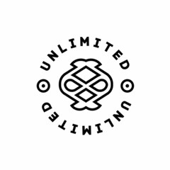 MANDALA simple logo ambigram fish
for brand and company