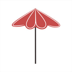 Umbrella for a market stall