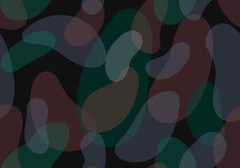 Seamless abstract pattern with spots for packaging and fabrics and textiles 