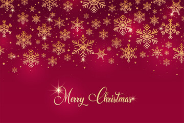 Luxury Merry Christmas & New background 