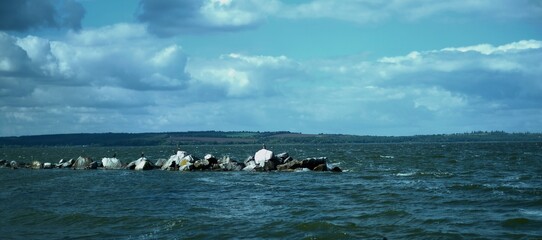 panorama, view on the river